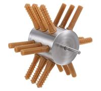 ROMISBABA Plumeuse à Volaille Portable Acier Inoxydable Machine Semi-Automatique de Plumage Compacte et Robuste pour Poulet Canard Oie Outil de Plumage pour Ferme et Cuisine