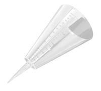 ROMISBABA Pluviomètre Cône Transparent avec Pied Insertion Outil de Mesure de Pluie Pratique pour Jardin Extérieur Large Capacité et Installation Facile