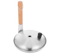 ROMISBABA Poêle à Induction Parent-Garçon et Filles 16 CM avec Poignée Verticale et Couvercle en Aluminium Mini Poêle Japonaise Antiadhésive pour Cuisson Œufs Donburi Cuisine Familiale