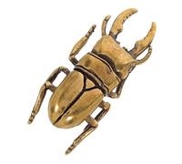 ROMISBABA Poignée de Tiroir Laiton Vintage Forme Insecte Scarabée Décorative et Fonctionnelle pour Placards Commodes Armoires de Cuisine et Chambre