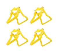 ROMISBABA Poignées de Seaux d'eau en Plastique Jaune 4pcs, Élévateurs Pratiques et Économes en Énergie pour Transport Facile la Maison ou Autres Lieux