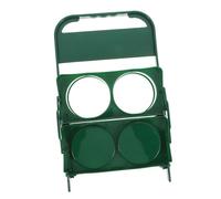 ROMISBABA Porte Bouteilles Pliable Vert pour Support Panier de Transport Portable Rack Pratique pour Usage et Barbecue