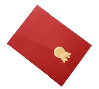 ROMISBABA Porte Certificat Décoratif Papier Rigide Couverture Résistante pour Diplôme et Document Protection Horizontale et Verticale Couleur