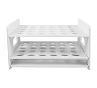 ROMISBABA Porte-ciseaux pour Garçon et Filles en Matériau Synthétique Blanc, Support Polyvalent pour Rangement et Organisation à Domicile esign Créatif et Élégant