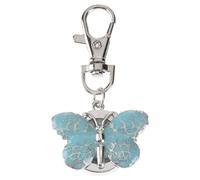 ROMISBABA Porte-Clés Montre de Poche Quartz Forme Petite Chose Bleue Montre Boucle ompacte et Élégante Accessoire Mode Portable pour Femmes Étudiantes et Filles