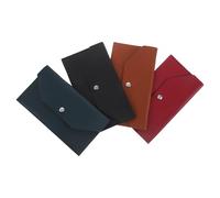 ROMISBABA Portefeuille Long Fin en Cuir PU Lot de 4 - Organiseur Portefeuille Femme pour Cartes, Espèces et Smartphone - Format Enveloppe Élégant et Pratique pour Voyage et Gestion