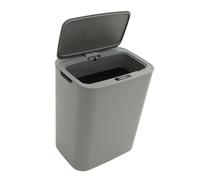 ROMISBABA Poubelle Intelligente à Capteur Automatique avec Capacité Basse Consommation Énergie Ouverture et Fermeture Temporisées pour Cuisine et Sélectif des Déchets