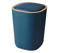 ROMISBABA Poubelle Ménagère à Couvercle en Pp Bleu Cuisine et Chambre