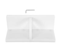 ROMISBABA Poussoir de Massicot en Plastique 300 Mm Petit Format, Accessoire de Sécurité et Guide de Découpe pour Coupe-papier, Outil de Coupe Artisanal Compatible Bureau et Loisirs Créatifs