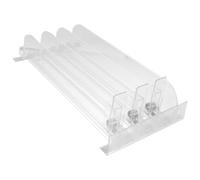 ROMISBABA Poussoir pour étagère de magasin Organisateur coulissant pour boissons et snacks supermarché Lot facile à installer 36 cm long 1 set 3 pcs