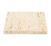 ROMISBABA Présentoir à Ongles Marbré en Pierre Naturelle Petit Format Accessoire Photo pour Manucure Fond Décoratif Polyvalent pour Salon et Photographie d'Ongles