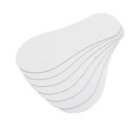 ROMISBABA Présentoirs à Chaussettes Basses Invisibles en Papier Blanc 100 Pièces pour Femme, Organisateur Plat Anti-déformation, Accessoire de Rangement Pratique pour Chaussettes Courtes