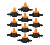 ROMISBABA Raccords D'irrigation Mini Vanne Double Crochet 10 Pcs pour Arrosage De Jardin Installation Facile Précis