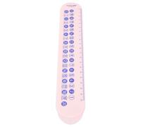 ROMISBABA Règle Numérique pour Garçon et Filles 1er Âge en Plastique Rose, Outil D’apprentissage Mathématique pour Addition et Soustraction, Règle à Calcul Pédagogique pour École Maternelle