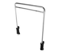 ROMISBABA Repose-Pieds pour Chaise de Bureau Support Extensible Rotatif en Acier Inoxydable Coussin de Pied Confortable 37 CM Accessoire de Remplacement Pratique pour Usage Quotidien