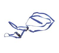 ROMISBABA Résistant Petite Cloche pour et Confortable en Nylon Bleu Ajustable avec Lapin Nain pour Promenade Sécurisée des Petits Animaux
