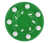 ROMISBABA Rondelle Hockey Roller Hockey Puck Haute Densité pour Entraînement et Jeu Professionnel Palet Roller pour Surface Lisse Intérieur et Extérieur Accessoire Sportif et Adultes