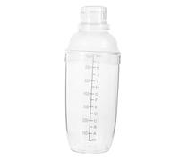 ROMISBABA Shaker Cocktail Plastique avec Échelle Précise Gobelet Mixeur Étanche pour Cocktails et Usage Domestique et Professionnel