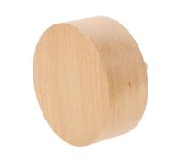 ROMISBABA Socle en Bois de Hêtre Rond 7,5 Cm pour Boîte à Musique DIY, Base Stable pour Bricolage Musical, Accessoire Partie de Boîte Musicale Personnalisable, Compatible Mécanisme à