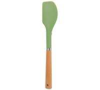 ROMISBABA Spatule Silicone avec Manche en Matière Naturelle pour Glaçage de Gâteaux Ustensile de Cuisine Résistant Chaleur pour Mélanger et Étaler la Préparation Outil de Pâtisserie