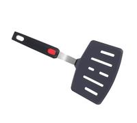 ROMISBABA Spatule Silicone Flexible pour Cuisine Résistance Haute Température Large et Fendue pour Œufs et Poissons Compatible avec Poêles Antiadhésives Ustensile Polyvalent pour Cuisson