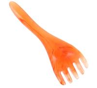 ROMISBABA Stratle Massage Board peigne de jade nature outil de massage des tissus profonds grattoir de visage de jade masseur à cinq griffes Couleur Aléatoire
