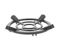 ROMISBABA Support Antidérapant pour Cuisinière à Gaz avec Pare-vent Intégré Porte-cafetière et Support Compact pour Casseroles Rack Empilable pour Petit Espace et Cuisson