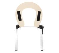 ROMISBABA Support D'appui-tête Ergonomique Accessoire Pratique en Alliage D'aluminium Beige Portable pour Table de Massage pour Lits et Coussins Spéciaux
