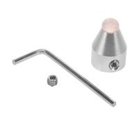 ROMISBABA Support de Diapason avec Base Ronde Stable en Métal Argenté pour Accessoires de Guérison par Fréquence et Exercices de Yoga Contemplation