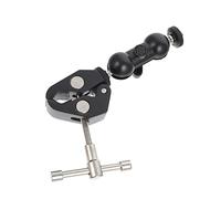ROMISBABA Support de Fixation Caméra Super Clamp avec Filetage et Pince Crab Multifonction Antidérapante pour Accessoires Photo Montage sur Barres et Supports Variés