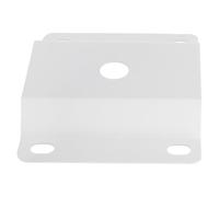 ROMISBABA Support de Montage en Fer Blanc pour Panneau Solaire et Lampadaire, Fixation Facile et Résistante aux Intempéries, Adapté aux Rues Urbaines et Voies Campagnardes