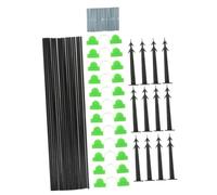 ROMISBABA Support de Plastique Arceaux de Jardin pour Protection des Plantes Anti-Gel Compatible avec Film Isolation pour Tunnel de Jardin Extérieur