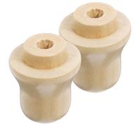 ROMISBABA Support en Bois Facile à Installer et Portable 2 Pièces pour Diapason pour Contemplation des Chakras et Usage en Salle