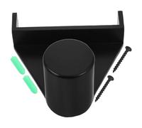 ROMISBABA Support Mural Noir pour Boîte à Craie et Triangle de Billard Étagère Robuste pour Accessoires de Billard Rangement Mural Compact pour Table de Snooker Organisateur Pratique