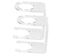 ROMISBABA Support Mural pour Batte Baseball Rack de Rangement Horizontal pour Affichage et Organisation de Battes Transparentes pour Collection et Match