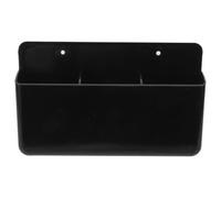 ROMISBABA Support Mural Télécommande Compartiments Blanc Adhésif Organisateur Mural pour Téléviseurs et Climatiseurs Rangement sans Perçage pour Salon Bureau et Chambre