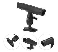 ROMISBABA Support Pivotant à 360° pour Canne de Pêche en Kayak Réglable avec Base Antidérapante Accessoire Nautique Léger Fixation Latérale de Bateau et Kayak Porte-Bâtons Marin Robuste