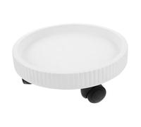 ROMISBABA Support Plantes Robuste à roulettes Plateau Mobile pour Pots Lourds Soucoupe de Protection Intérieure et Extérieure Plateau de Déplacement Pratique pour Jardinières et Bonsaïs