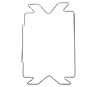 ROMISBABA Support pour Paquet Poubelle en Acier Inoxydable Porte-Paquet Cuisine Mural Compact Étagère Pratique pour Placard sous Évier Distributeur Polyvalent pour Paquet Poubelle