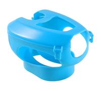 ROMISBABA Support pour Pigeons en Plastique Bleu, Fixateur Bague de Pied, Dispositif de Fixation pour Administration de Remède Aviaires, Outil Pratique pour Nourrir et Soigner Les Pigeons,