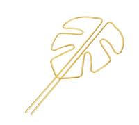 ROMISBABA Support pour Plantes Monstera de Feuille Dorée Tuteur Réutilisable Stable pour Croissance Verticale Support 1 Pièce Anti-Renversement pour Jardin et Intérieur