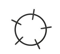 ROMISBABA Support Wok Fonte Antidérapant Branches pour Cuisinière Gaz Bague Renforcée Épaisse Anneau Porte Poêle Stable et