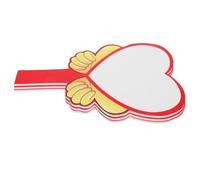 ROMISBABA Tableau de Score Portatif 3 Pièces en PVC, Panneau Blanc à Écrire | Face Unique, Usage Juge et Écriture Diy, Lot Compact pour Enchères et Vote, Compatible Feutre Effaçable