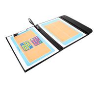 ROMISBABA Tableau D'entraînement de Volley-ball en Fer Réutilisable, Planche Légère pour Entraîneur, Équipement de Match et Tableau D'écriture pour Analyse et Planification Sportive