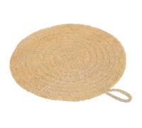 ROMISBABA Tapis de Cuisson Vapeur Rond en Fibres Naturelles de Luffa 20 CM Coussinet de Vapeur Réutilisable Antiadhésif Cuisine Domestique pour Brioches Raviolis et Légumes