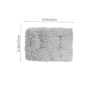 ROMISBABA Tapis pour Chien Et Chat en Peluche Chaude Coussin pour Animaux De Compagnie Doux 90x60 Cm pour Lit Cage Chenil Hiver Petits Animaux