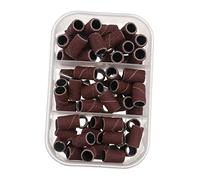 ROMISBABA Têtes De Ponçage pour Ongles Bandes De Polissage Manucure Accessoires De Nail Art Coffret Compatible avec Machines à Ponceuse Rotative