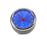 ROMISBABA Thermomètre Hygromètre Mécanique de Voiture Mini Mesure Intérieure de Humidité et Température Affichage Analogique Facile à Lire Installation Rapide pour Tableau de Bord et Maison