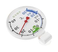 ROMISBABA Thermomètre pour Frigo et Congélateur avec Ventouse Capteur Haute Précision Affichage Température Actuelle et Maxi Jauge Température Intérieure pour Réfrigérateur et Stockage