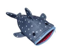 ROMISBABA Trousse à Crayons Requin Originale Toile Résistante Capacité Légère et Portable Organiseur Pratique pour École Bureau et Voyage